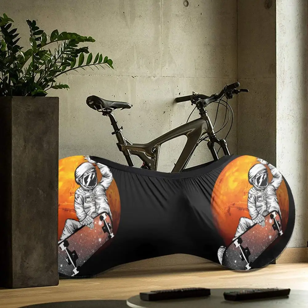 

Moon Skate Astronaut outdoor Bike Fashionable MTB waterproof Bicycle dust cover Custom biking motocross downhill BMX father gift