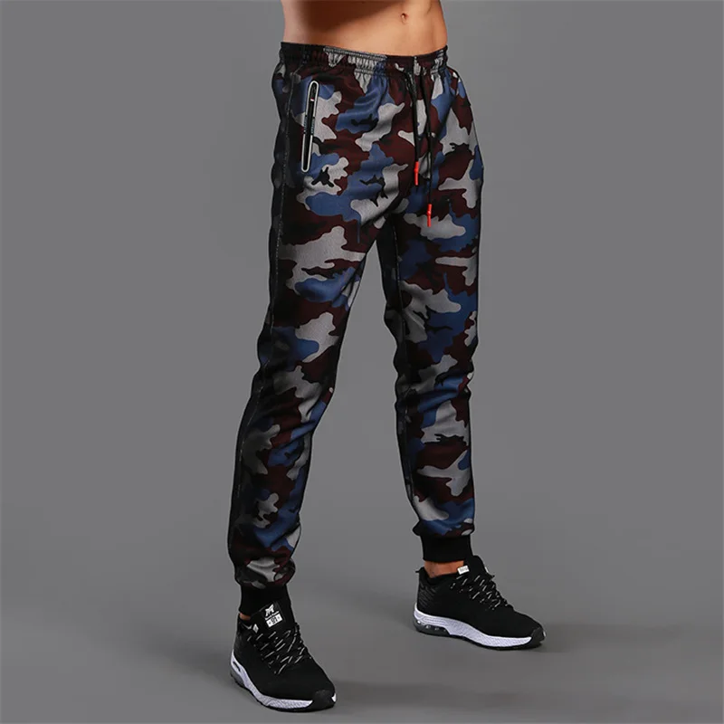 

2021 Camouflage Jogging Pants Men Sports Leggings Fitness Tights Gym Jogger Bodybuilding Sweatpants Sport Running Pants Trousers