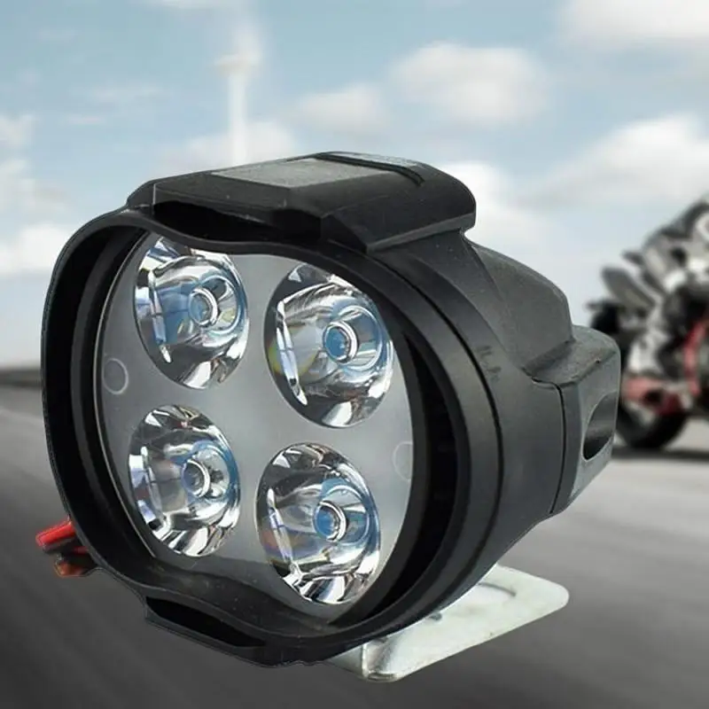 Фара мотоцикла мотоцикл светодиодный фары лампы AC/DC 12V 12w пыле диск