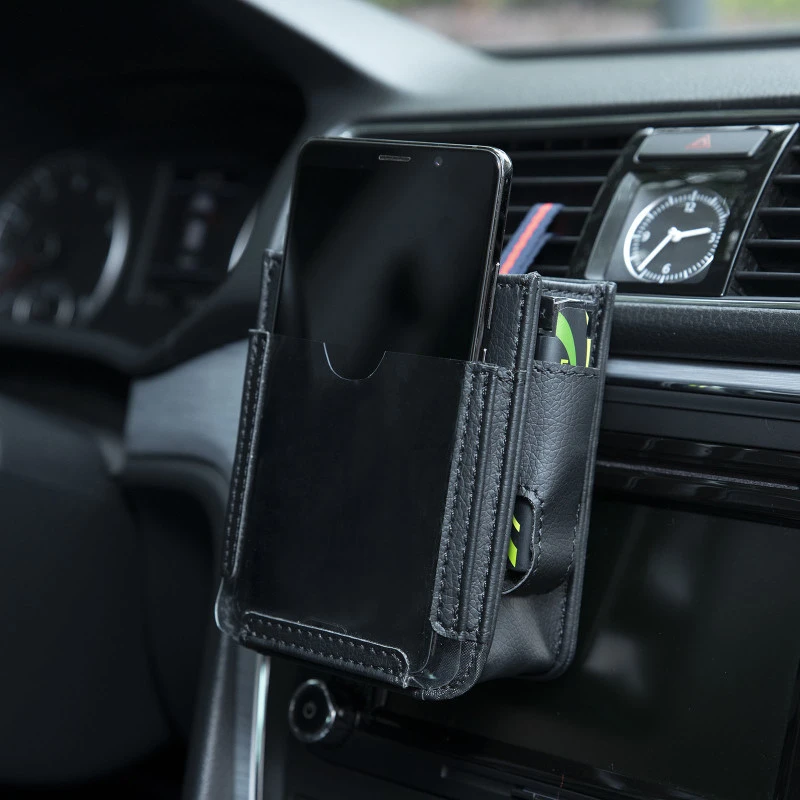 Multifunction Car Air Outlet Hanging Bag Interior Organizer Box Mobile Phone Storage Pockets Tidying Accessories Car-styling | Автомобили
