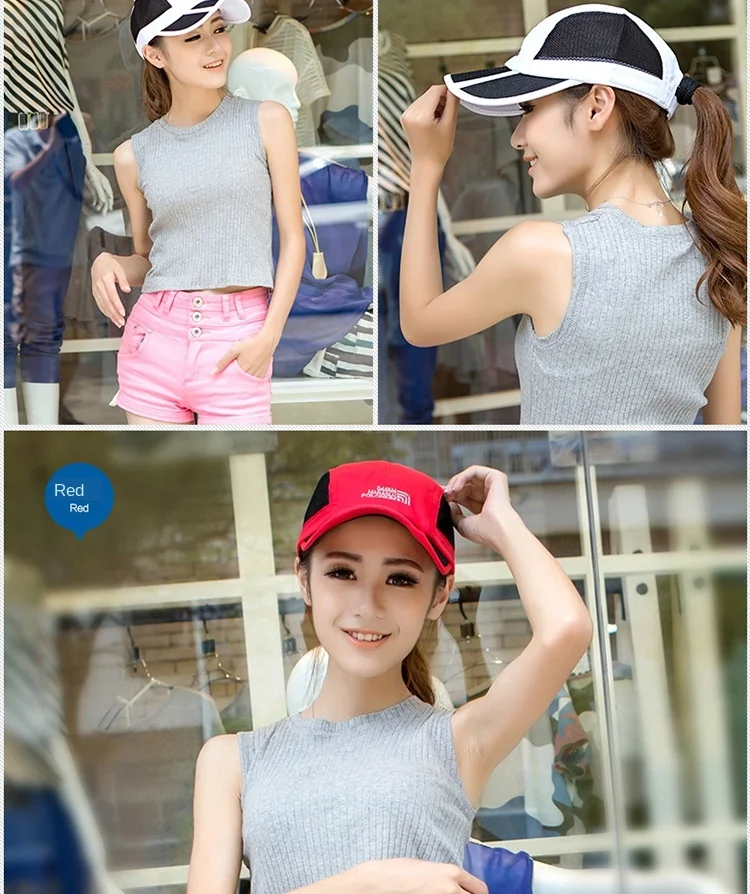 Складная бейсбольная кепка сетчатая Водонепроницаемая быстросохнущая