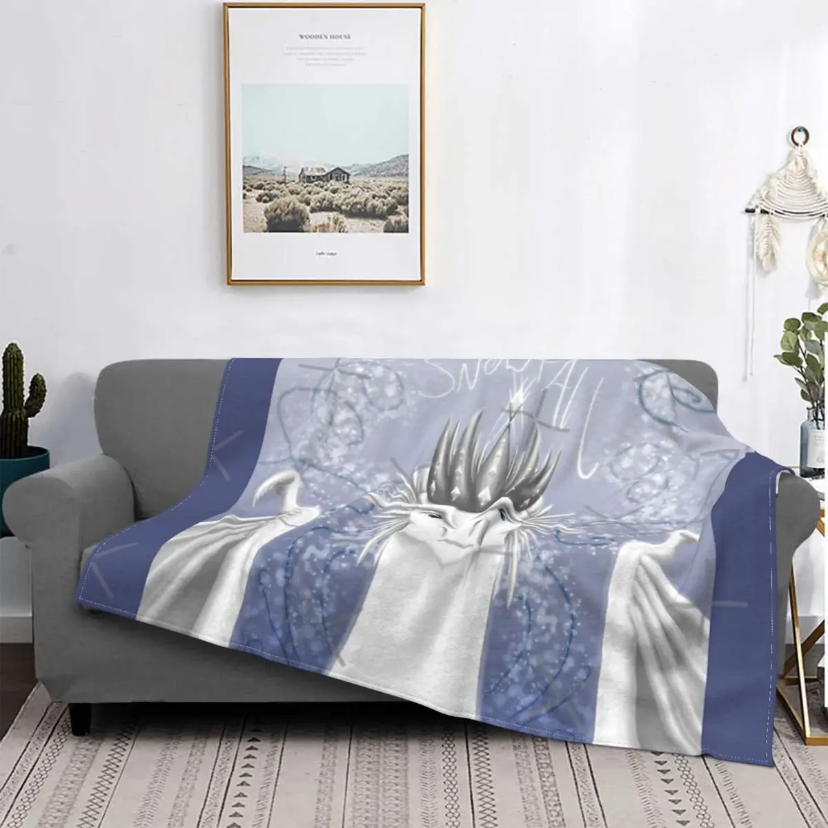 

Queen Snowfall Bust Blanket Bedspread Bed Plaid Bedspread Bedspread 90 Double Blanket Bedspread 220X240