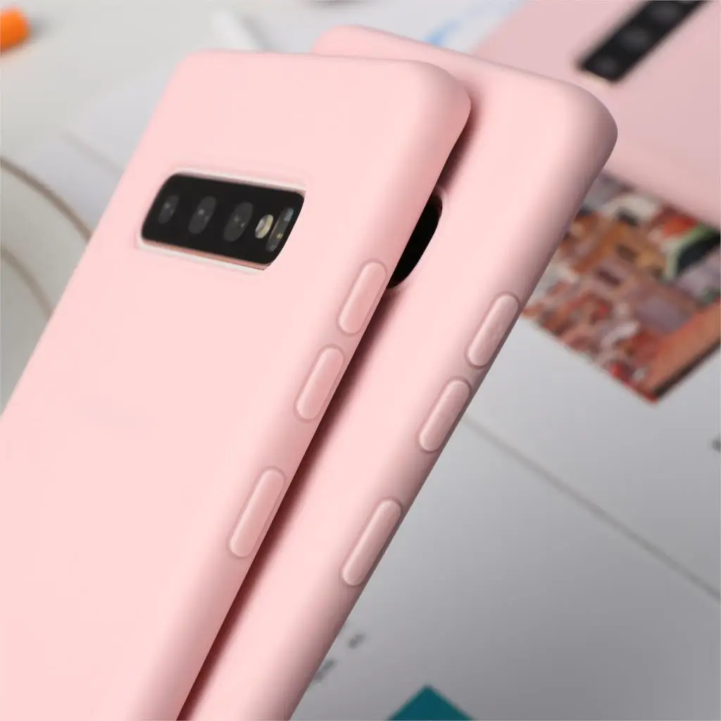 Мягкий чехол из термопластичного полиуретана для samsung Galaxy A50 A30 A40 A70 S7 S6 край S8 S9 S10 плюс S10e A9 A8 A6 плюс A7 A5 чехол Coque