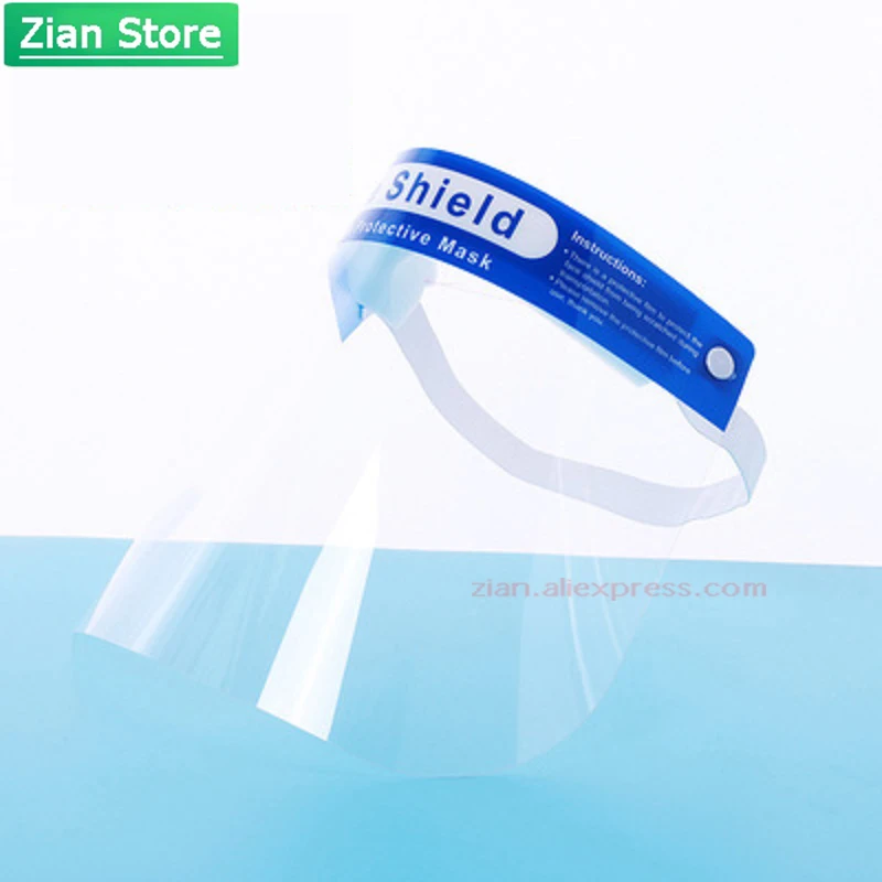 Прозрачная защитная маска для лица противотуманная аэрозольная Экологичная