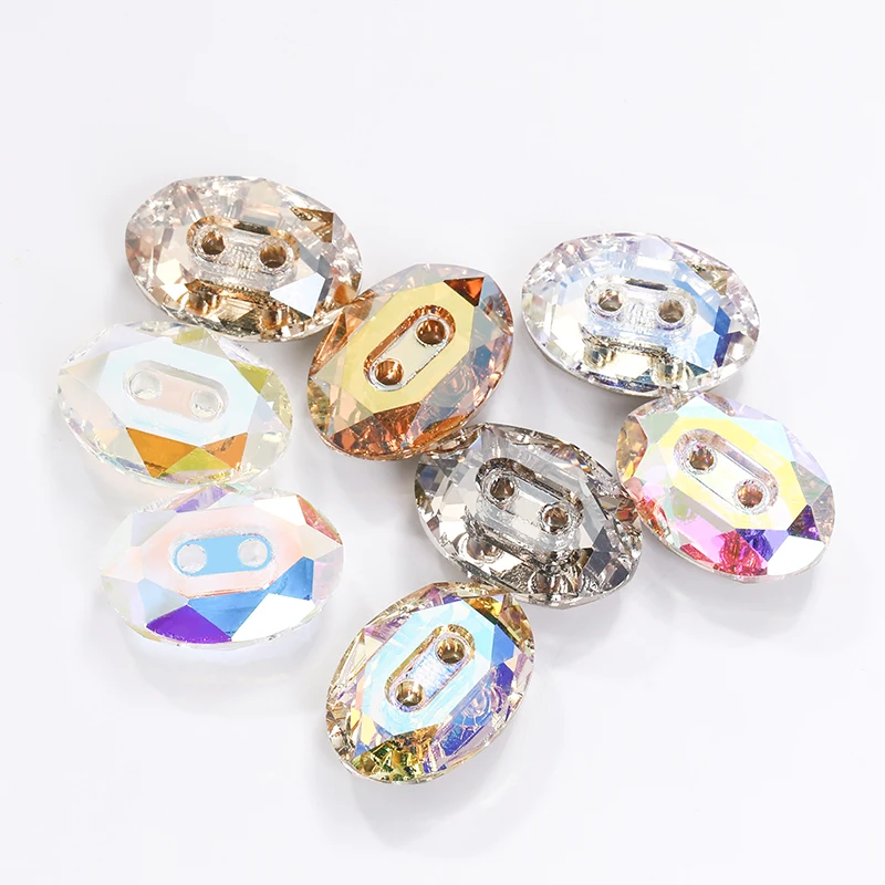 

Astrobox 10x14 мм 10 шт. Необычные овальные пуговицы Стразы пришитые на рукоделие Стразы с кристаллами для ювелирных изделий Makng аксессуары для оде...
