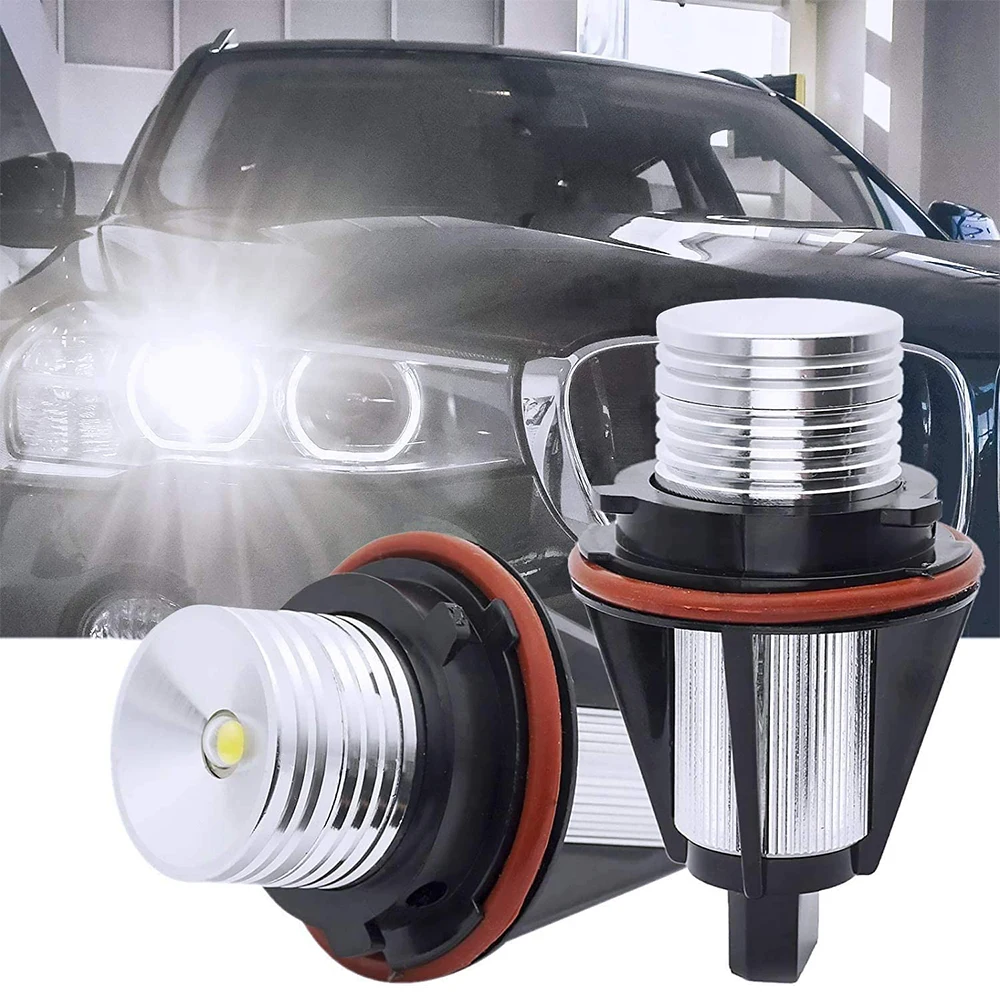Для BMW E39 E53 E60 E61 E63 E64 E65 E66 E87 525i 530i xi 545i M5 автомобилей ошибок светодиодный Ангельские