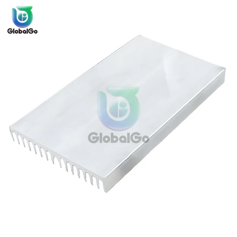 Охлаждающий радиатор для компьютера 100x60x10 алюминиевый светодиодного усилителя