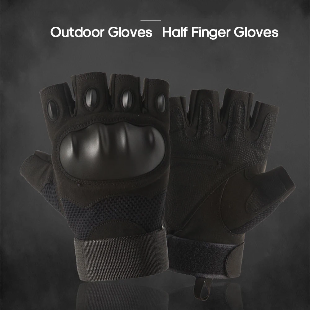 1 пара наружных перчаток перчатки с полупальцами Нескользящие износостойкие для