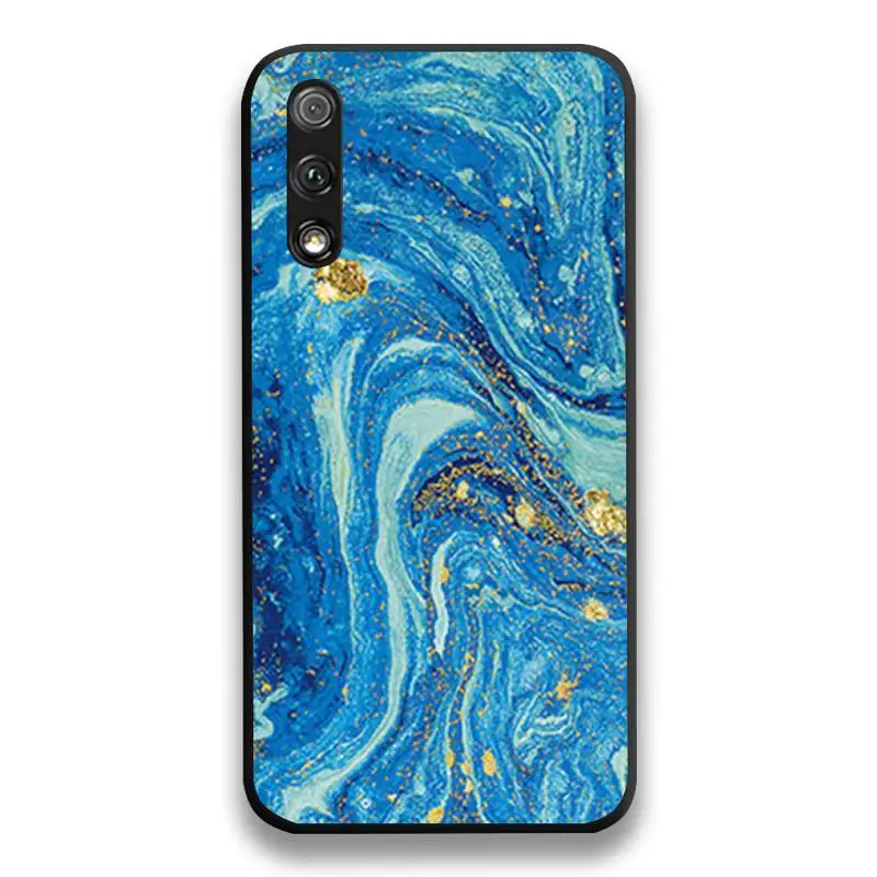 Винтажный мраморный чехол для телефона Huawei Honor 30 20 10 9 8 8x 8c v30 Lite view 7A pro | Мобильные