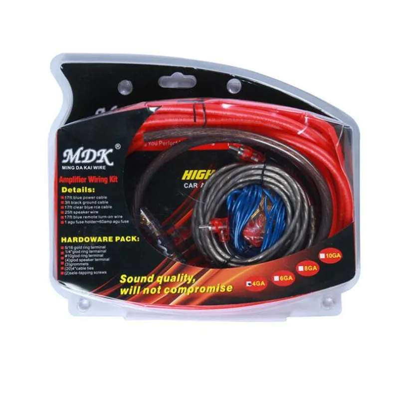Высокое качество автомобильный усилитель аудио модифицированный Комплект