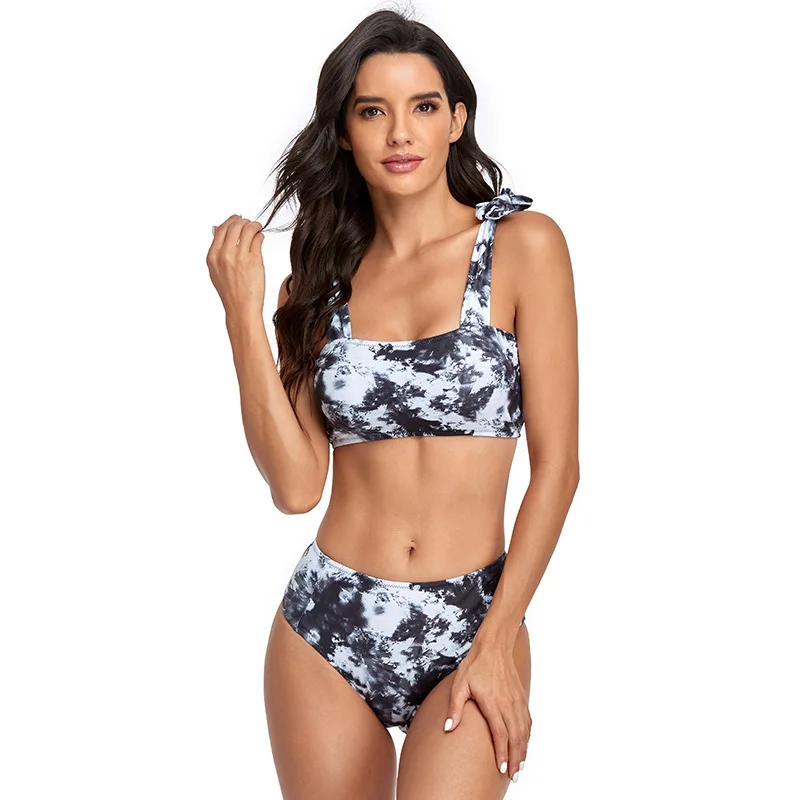 

2021Bikini High Waist Split Swimsuit Hot Selling Bikin Swimwear