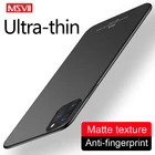 Чехол MSVII для iPhone 11 Pro Max, матовый чехол для Apple iPhone X XR XS Max, Жесткий Чехол для iPhone 12 Mini Pro Max, чехлы