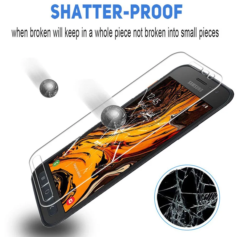 2 шт./лот закаленное стекло для samsung Xcover4s Xcover4 9H 2.5D Премиум Защитная пленка для экрана для samsung Galaxy Xcover 4 4s 5,0"