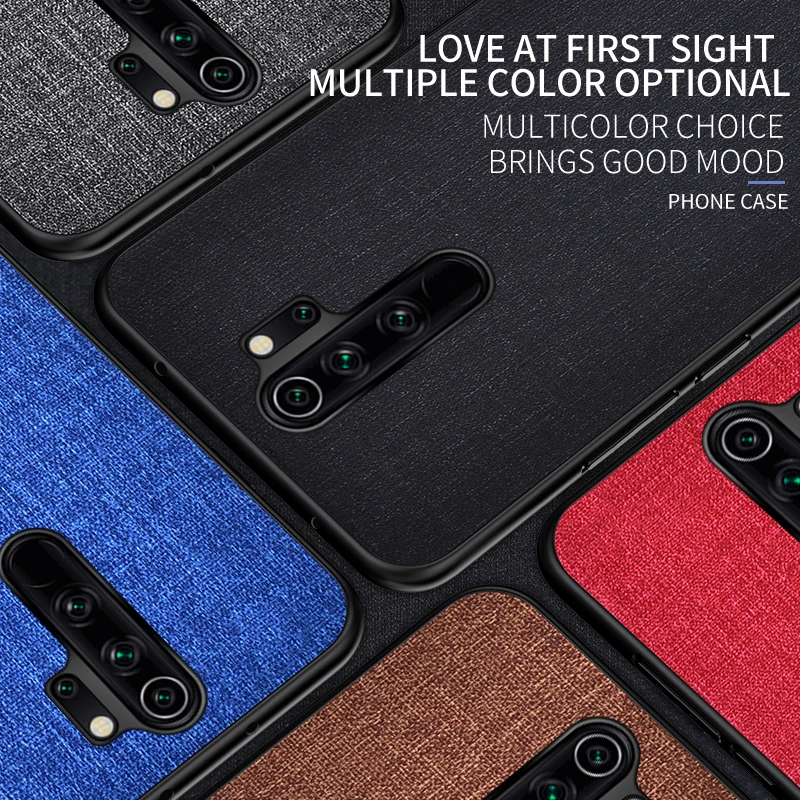 Для Xiaomi 9T 9 CC9 PRO 8 8A 8T текстурированная ткань гибридный мягкий чехол-накладка для Xiaomi Redmi K20 Pro 7A Note 10 8 7 6 5 Pro