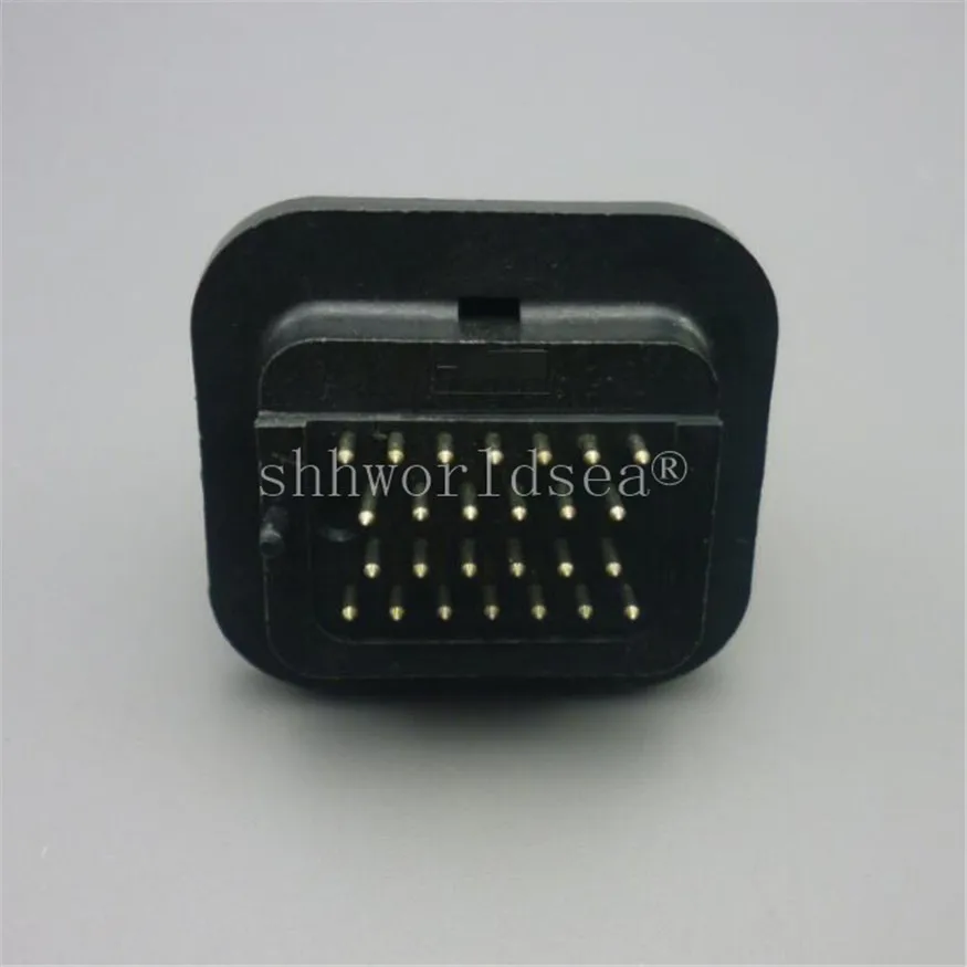 26 Pin 3-1437290-7 6437288-6 T SUPERSEAL 3 Slots Electrical Female Male Straight PCB Wire to Board Connector ECU Plug | Автомобили и