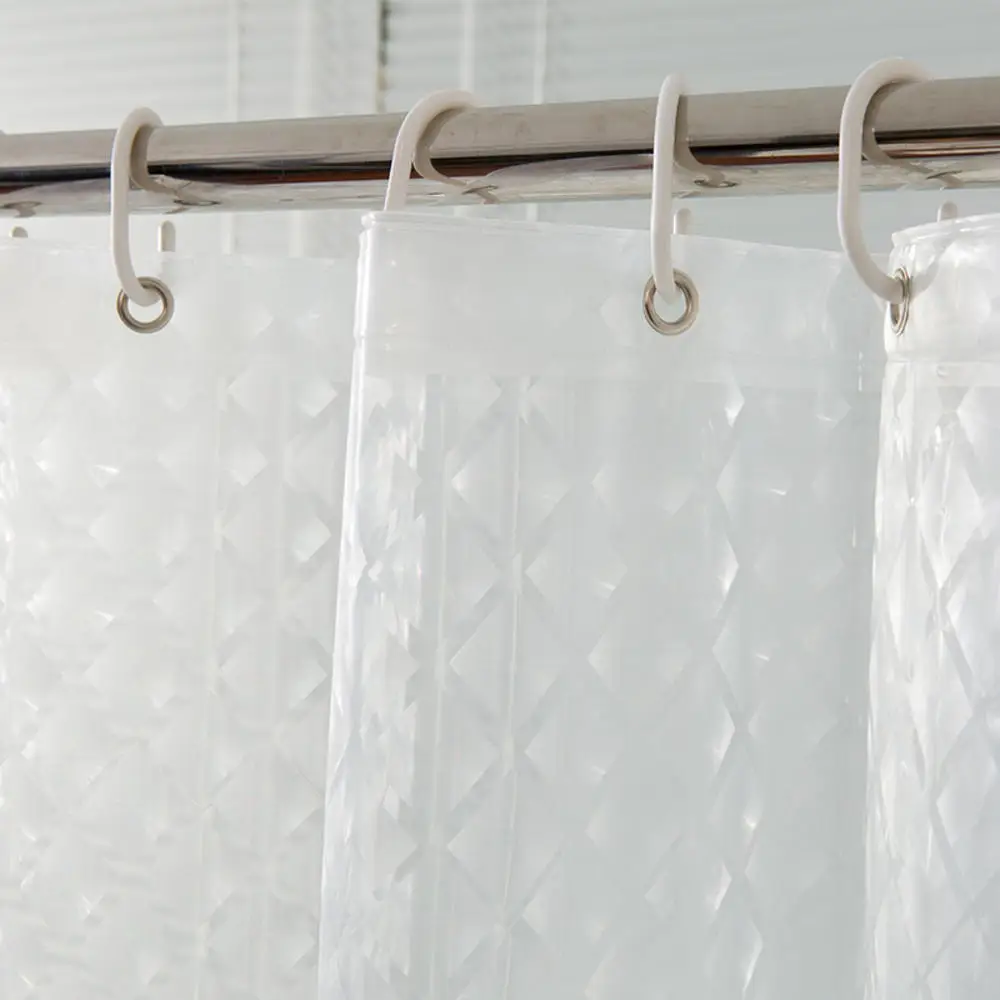 

Twill Shower Curtain Waterproof Shower Curtain PEVA Cold Shower Curtain