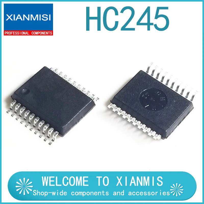 

Корпус типа SN74HC245DB SN74HC245DBR 74HC245DB SSOP20 HC245, 10 шт.