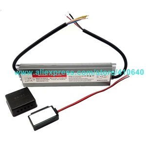 DC 12V LED Touch Switch with 220V to 12V DC LED Converter and Power Amplifier Can Control Max 100 watt LED Strips On off