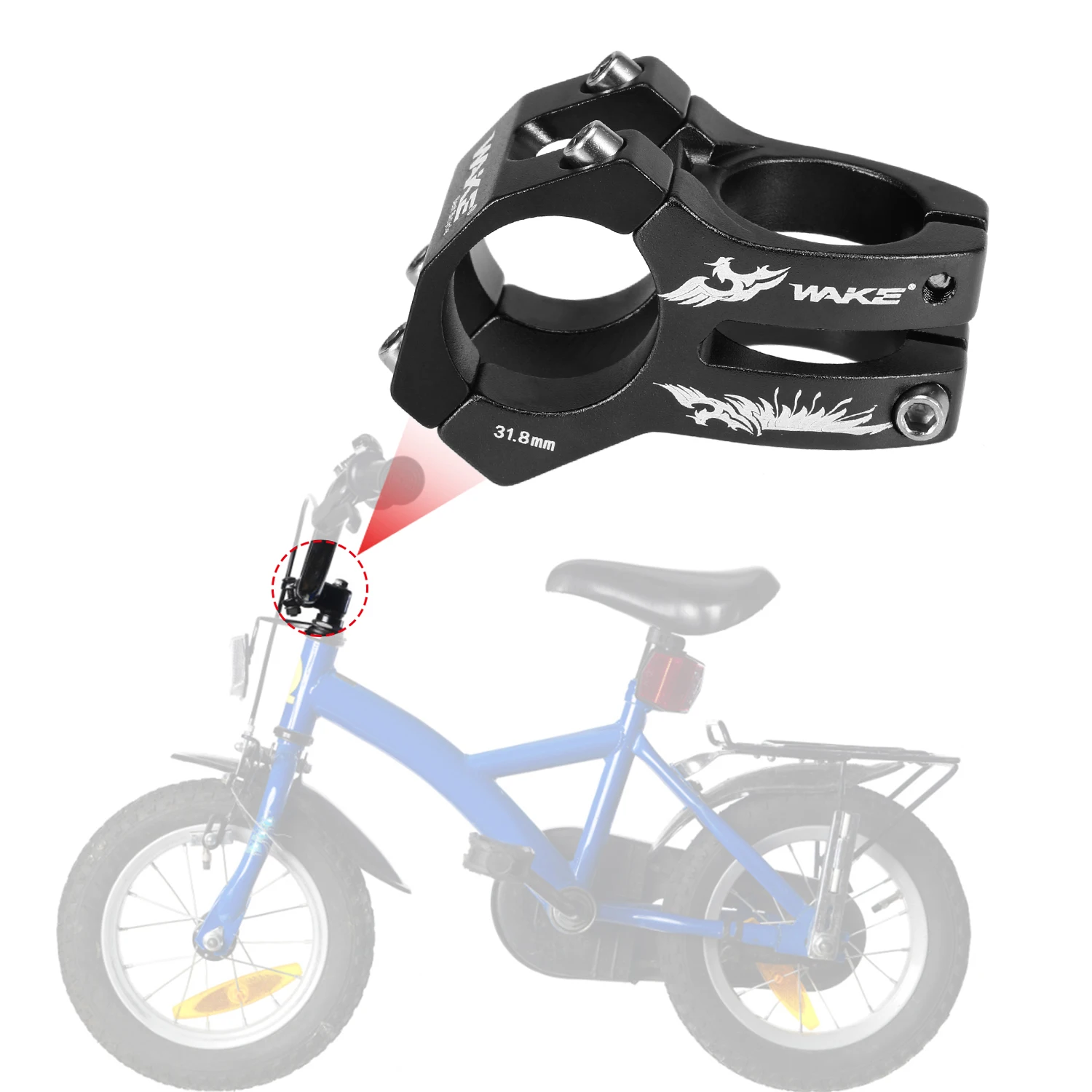 Велосипедный ствол для детей Балансирующий MTB руль горной дороги велосипеда из