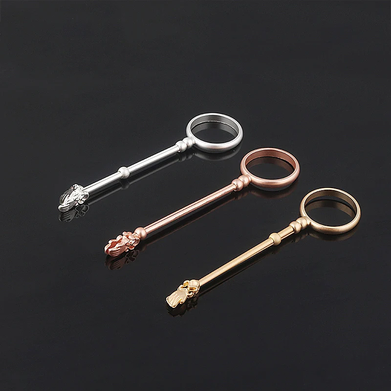 

Popular Retro Quit Smoking Release Hands Ring Men and Women Breakable Banquet Party Jewelry Gift