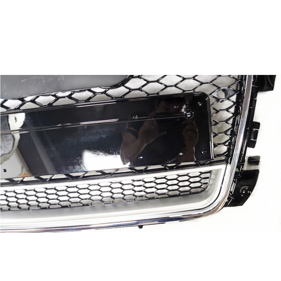 Автомобильный передний спортивный шестигранный сетчатый решетчатый гриль с