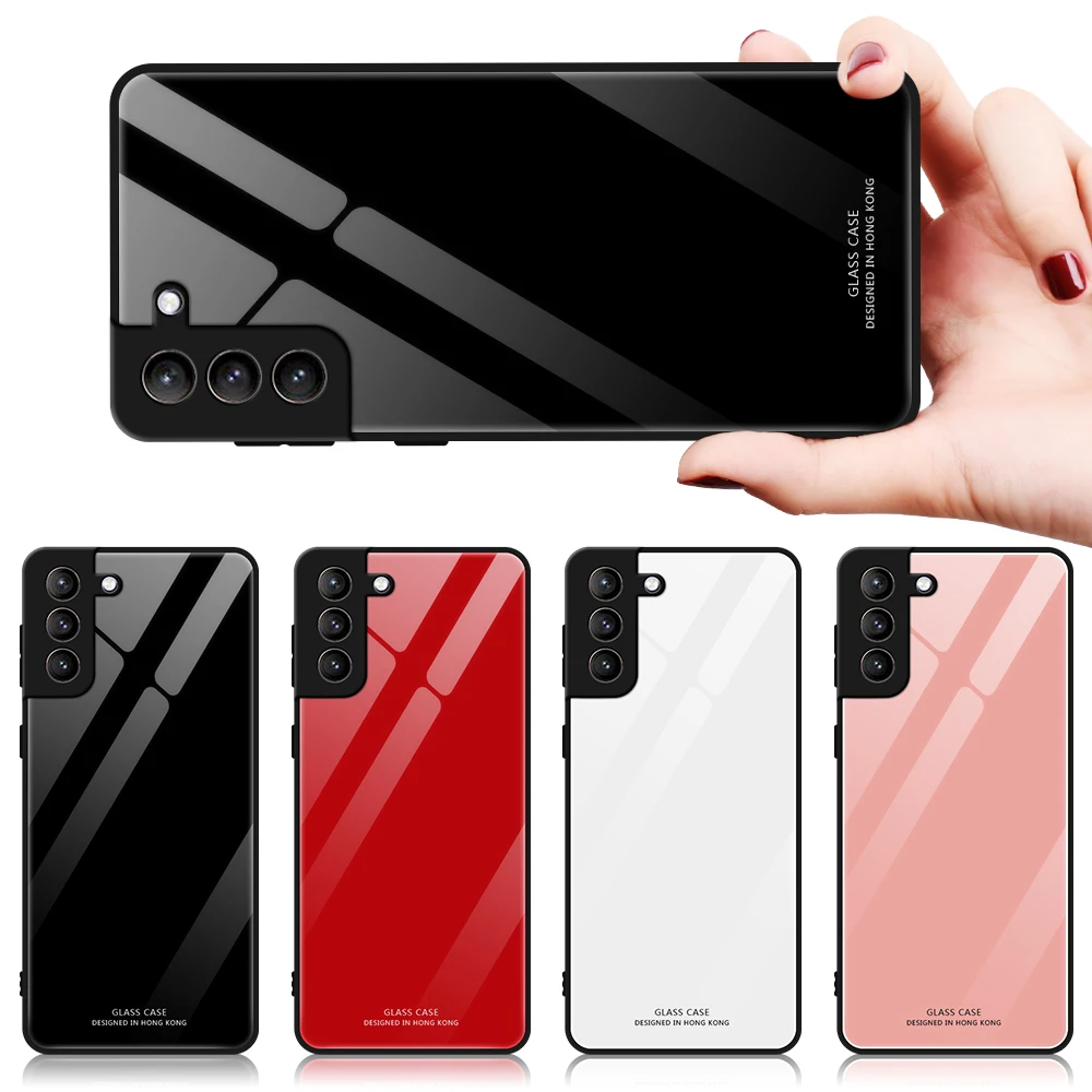 

Чехол для Samsung Galaxy S21 Ultra Plus 5g, закаленное стекло
