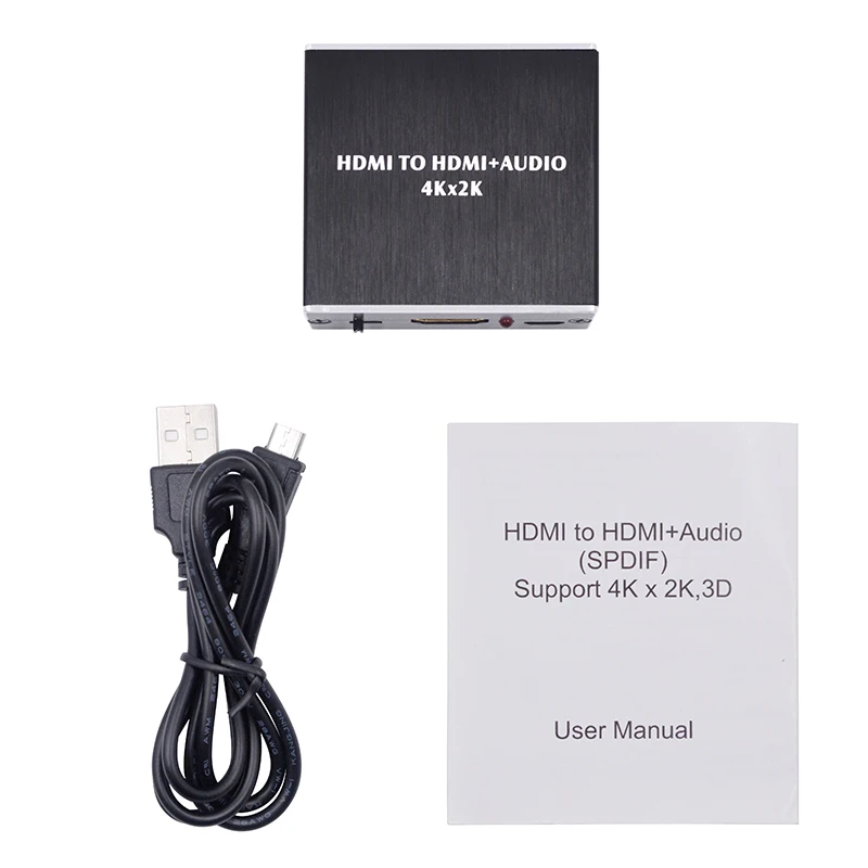 Kebidu Новое поступление аудио экстрактор 4K x 2K оптический TOSLINK SPDIF + 3 5 мм стерео