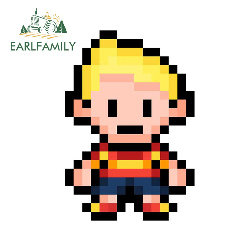 

EARLFAMILY 13 см для земляного скейтборда Lucas автомобильные наклейки, креативные виниловые наклейки, материал аксессуары JDM, водонепроницаемые товары «сделай сам»