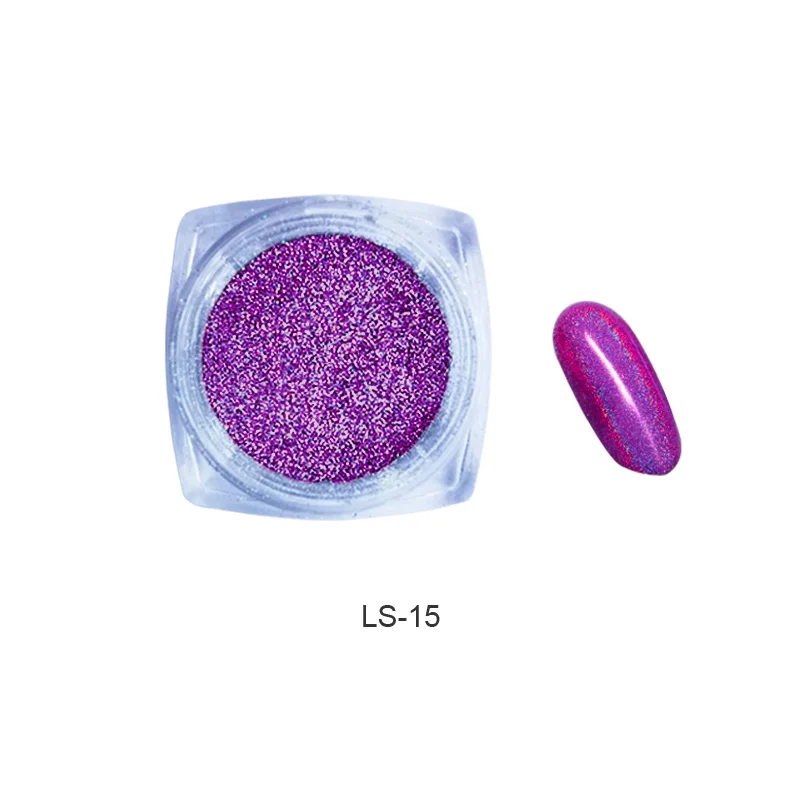 6 компл. Лак для ногтей Сверхтонкий голографический блестящий пылезащитный лак