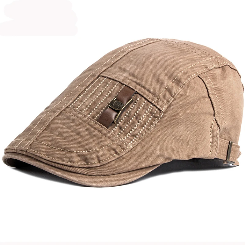 Береты HT2916 для мужчин и женщин хлопковая кепка с рисунком газетчика плюща