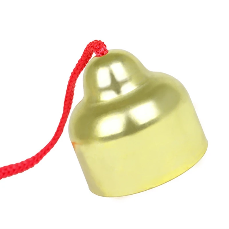 

Orff Copper Bell Childrens Percussion Pure Copper Bells Metal Instrument with Red Rope Music Supplies for Kids Gift