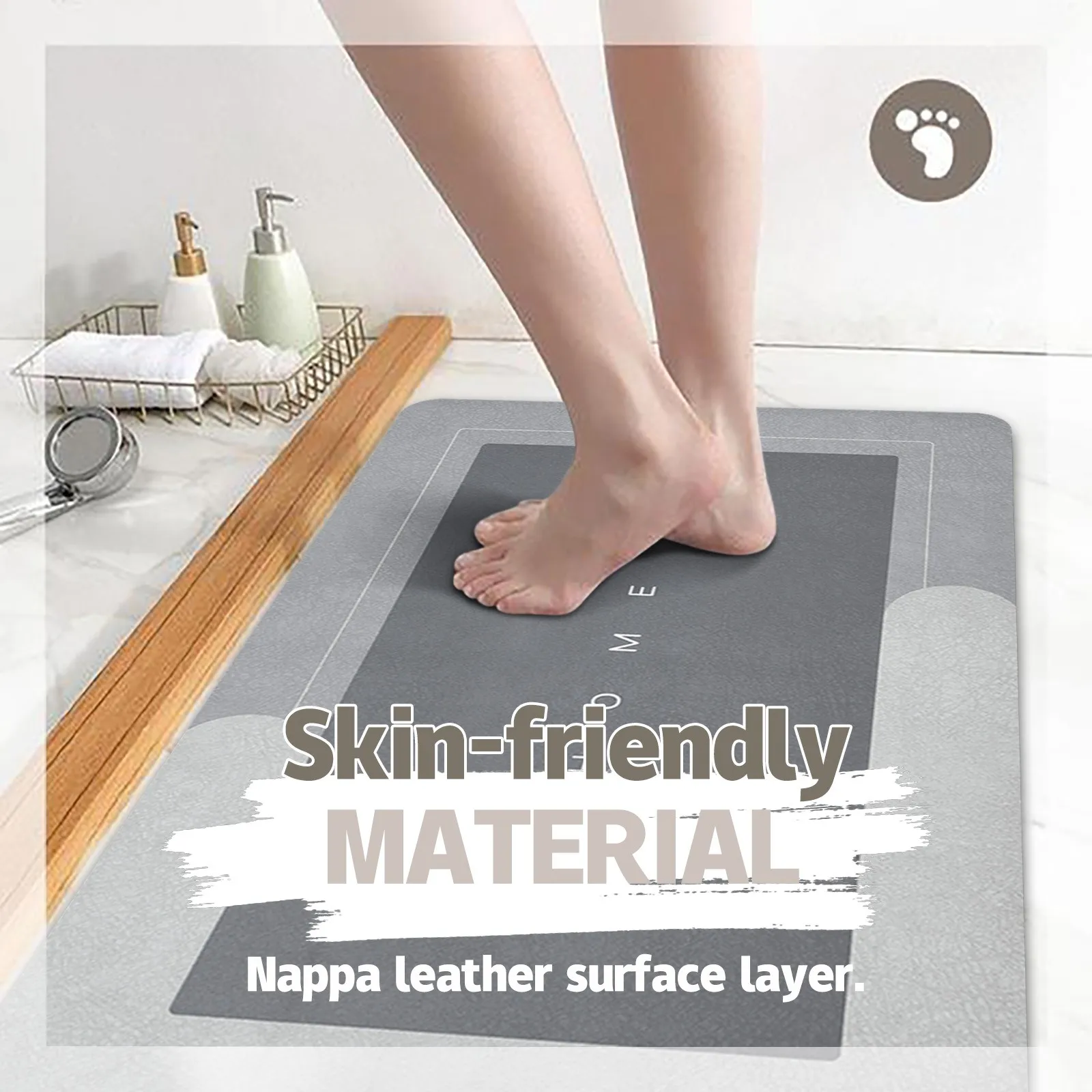 Супервпитывающий коврик для ванной быстросохнущие коврики пола легко чистящие