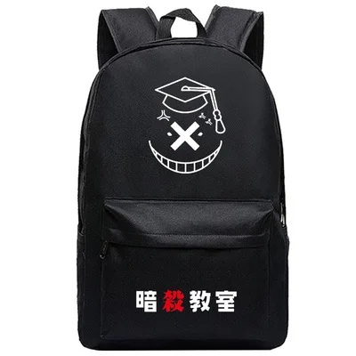 Сумка для учебы убийц мужской рюкзак в стиле аниме подростков женских и мужских