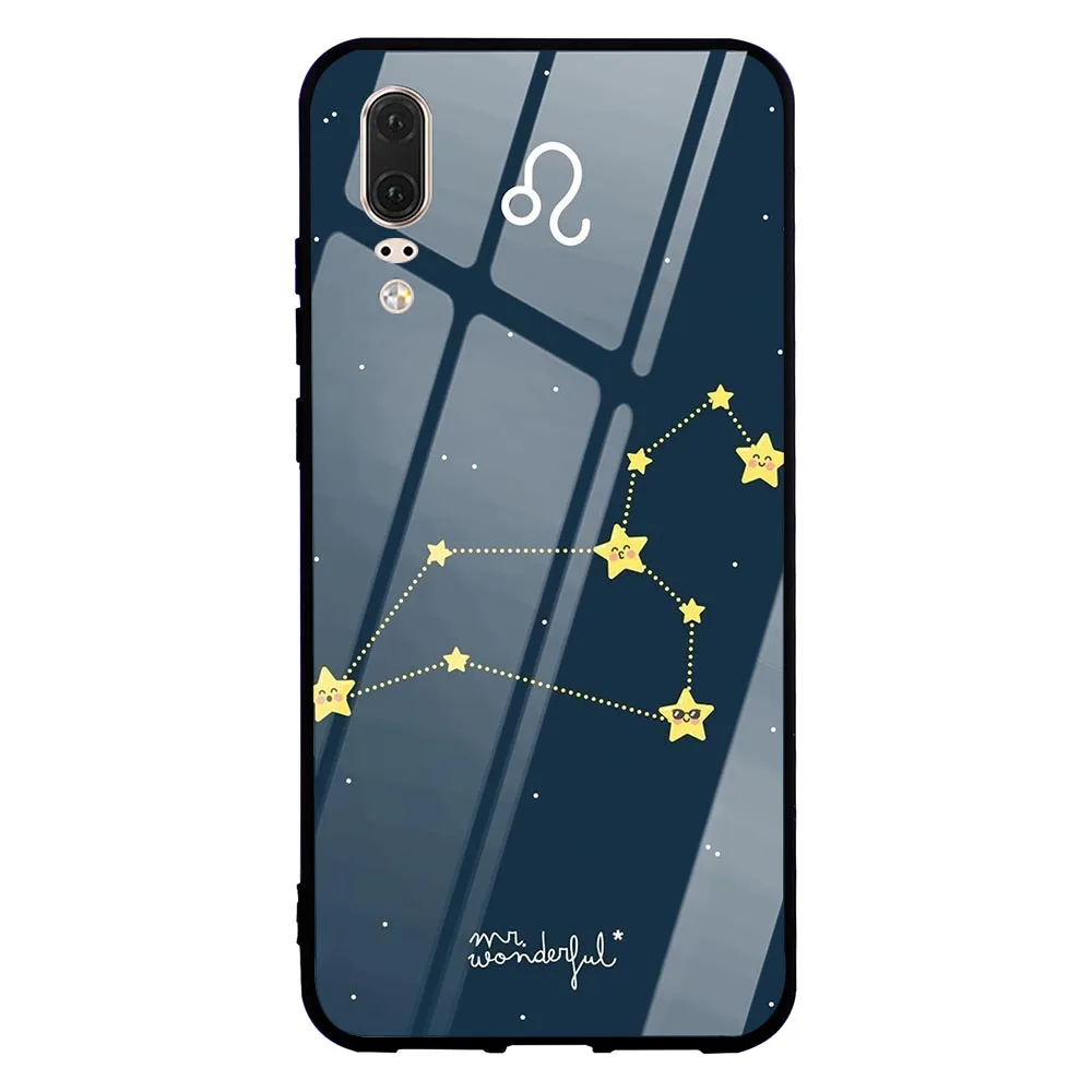 Чехол для телефона Libra Scorpio чехол Huawei P Smart 2019 P10 P20 P30 Pro Mate 20 Honor 7A 9 10 Lite Y6 Y9 закаленное