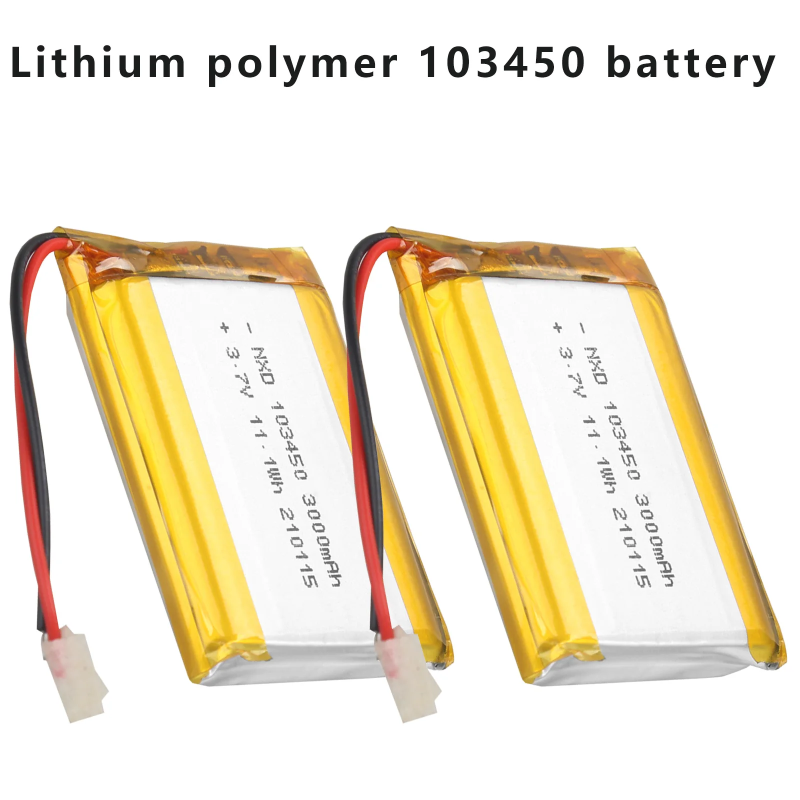 Литий-ионные аккумуляторы 103450 в мАч литий-полимерная перезаряжаемая батарея для