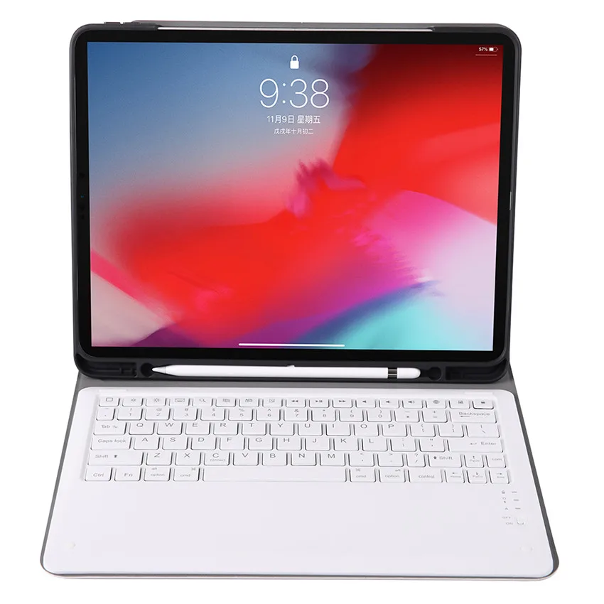 Ультратонкая клавиатура для планшета с Bluetooth Чехол IPad Pro 12 9 дюйма 2020 | Компьютеры и