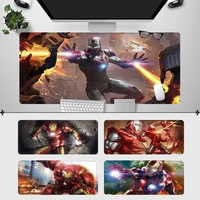 fashion iron man mouse pad gamer keyboard maus pad desk mouse mat game accessories for overwatch