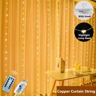 СВЕТОДИОДНАЯ Гирлянда-занавеска, 321 м, 5 В, USB