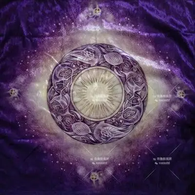 Цветочные тени скатерть Таро Shadowscapes Tarot divination Волшебная торжественная игра |