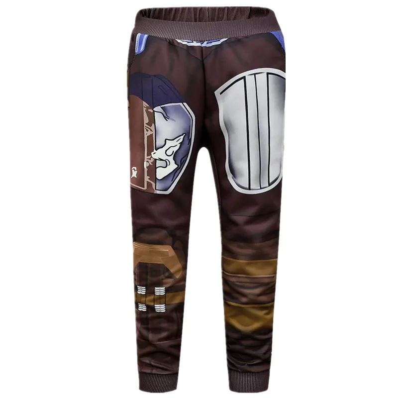 Костюмы на Хэллоуин для мальчиков детские костюмы косплея Мандалора свитер