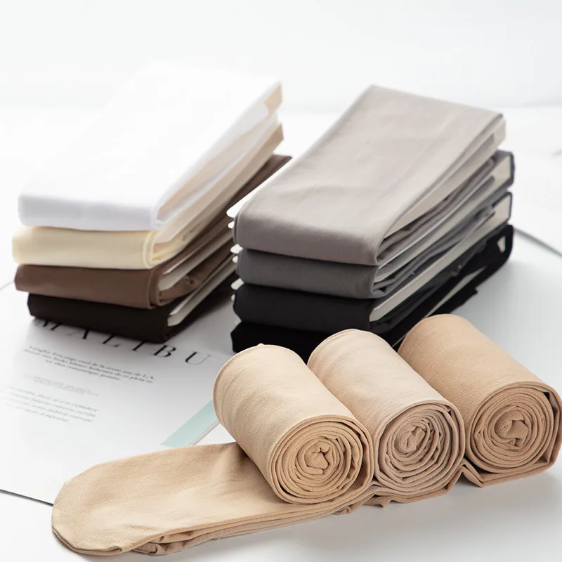 Женские теплые колготки размера плюс 80D сексуальные небьющиеся матовые