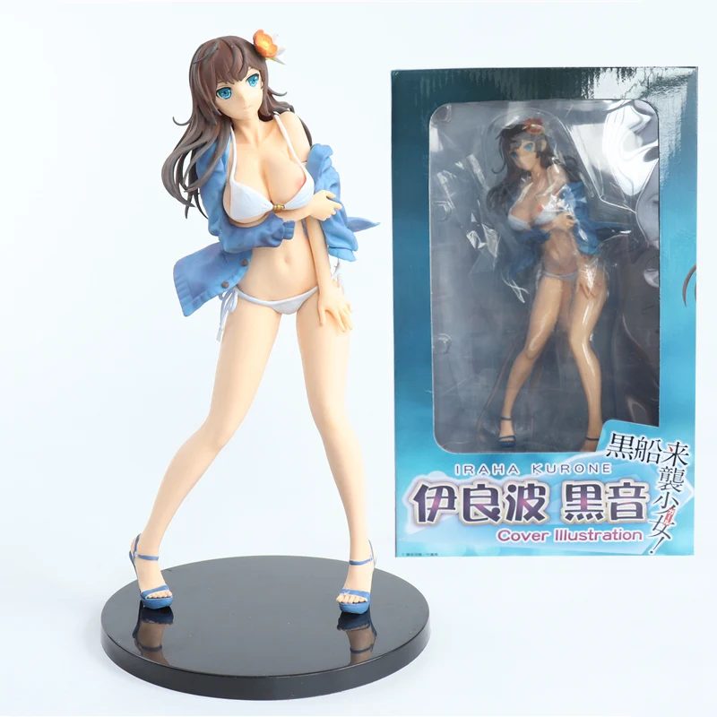 Фигурка Девушки Daiki 25 см Fujisaka Kuuki Kurofune Raishuu фигурки из ПВХ героев игрушки