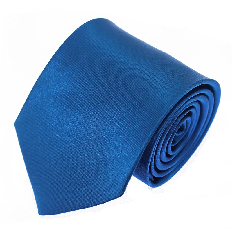 

Blue 8CM Ties Men's Tie Fashion Jacquard Necktie Solid for Men Wedding