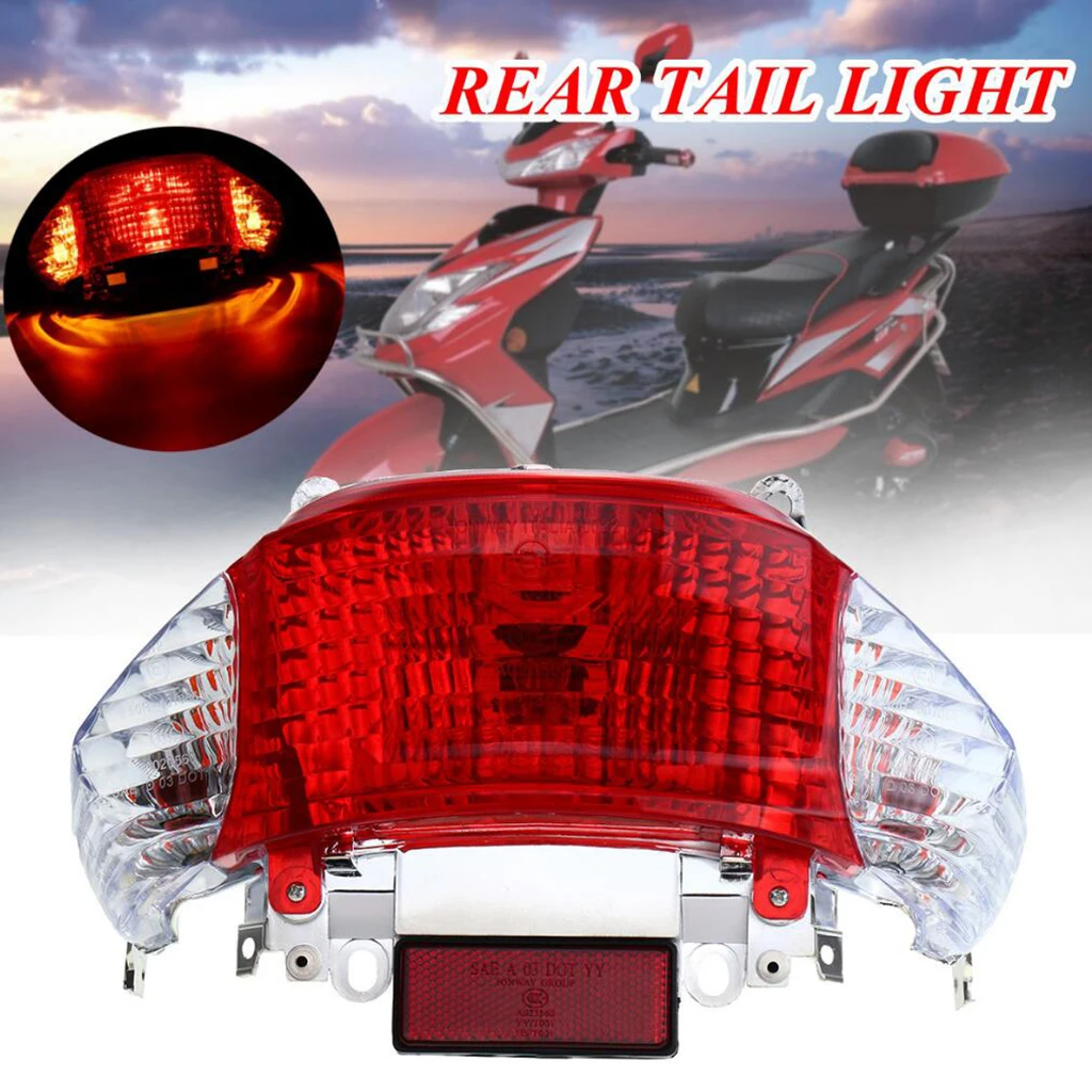 

Taillight Tail Lamp Lens Replacement for GY6 50cc Tao Tao,Coolsport, Scooter
