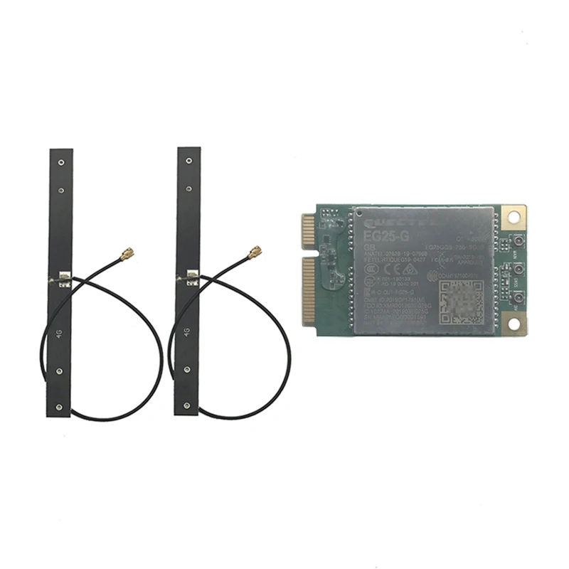 EG25 EG25-G MINI PCIE+4G antenna With SIM card slot Worldwide Global Band LTE GNSS DFOTA*, eCall and DTMF compatible EC25