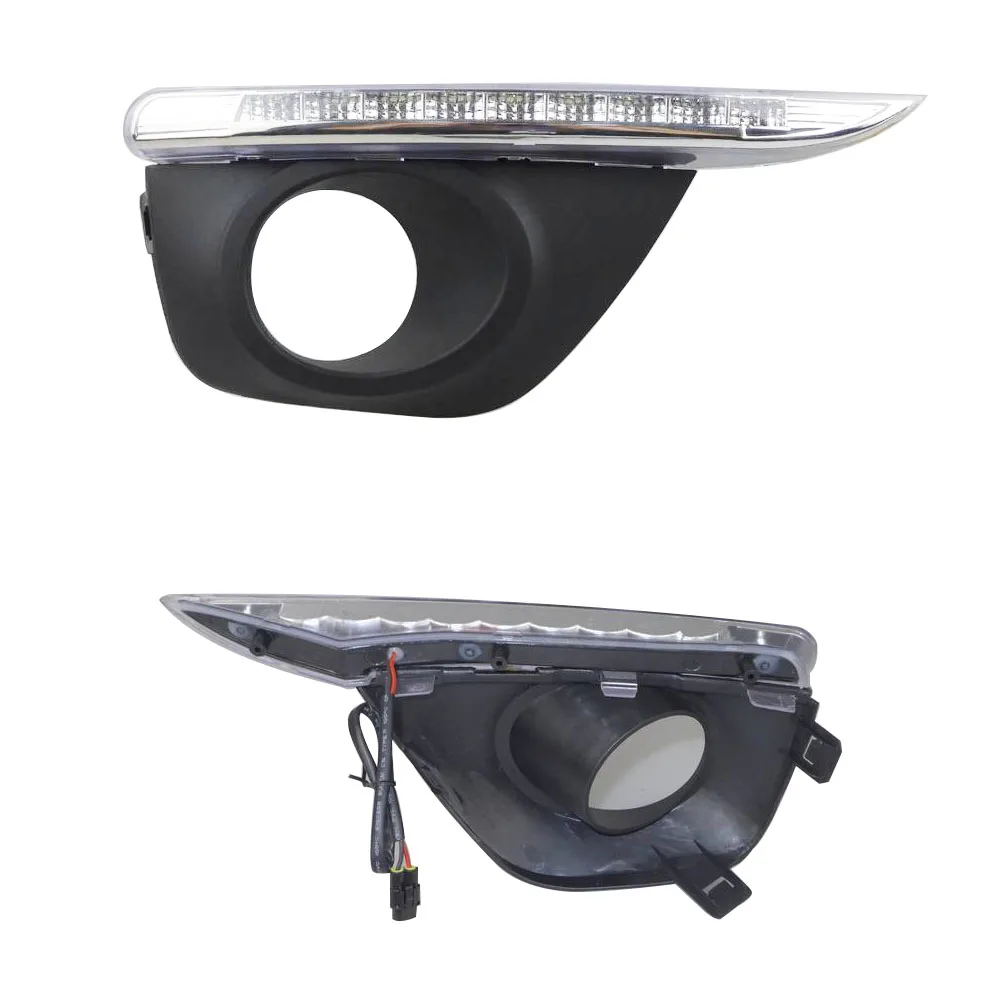 CSCSNL 2 шт. DRL Светодиодный дневной светильник Предупреждение противотуманных фар