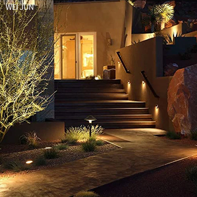 Solar Lights Outdoor LED Waterproof Landscape Lighting Powered Garden Lamp for Pathway Walkway Patio Yard Lawn | Лампы и освещение