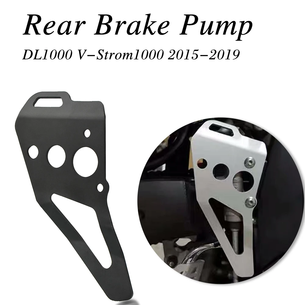 

For Suzuki V-Strom DL 1000 V Strom DL1000 VSTROM 1000 2015-2019 Motorcycle Brake Pump Cover Cap Rear Brake Master Cylinder Guard