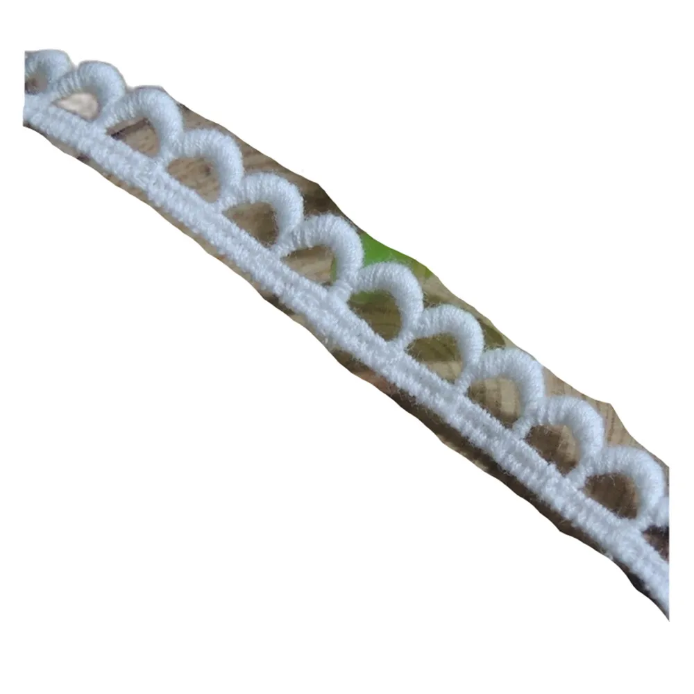 Кружевная отделка для воротника свадебные аксессуары шитья 0 8 см 1 ярд LX12 | Дом и