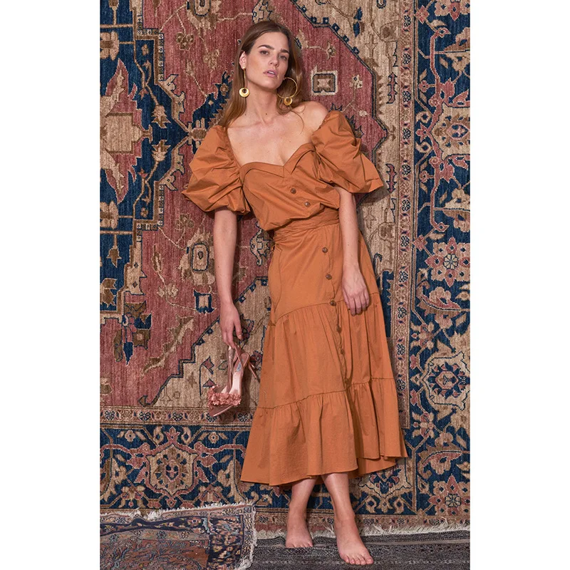 Bikini Cover Up Beach Tunic Wear Sarongs For Women Swimming Suit Dresses 2020 Skirt Lantern Long Sleeve Cuff Neck Sexy Dress